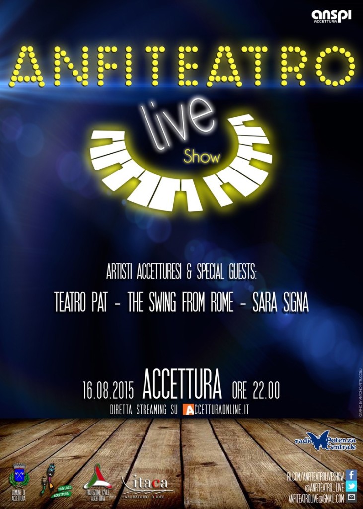locandina anfiteatro live 2015